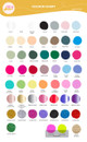 Hello {Age} Drink Tags Colour chart
