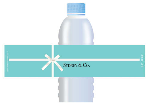 Personalised Waterbottle Labels - Order online today