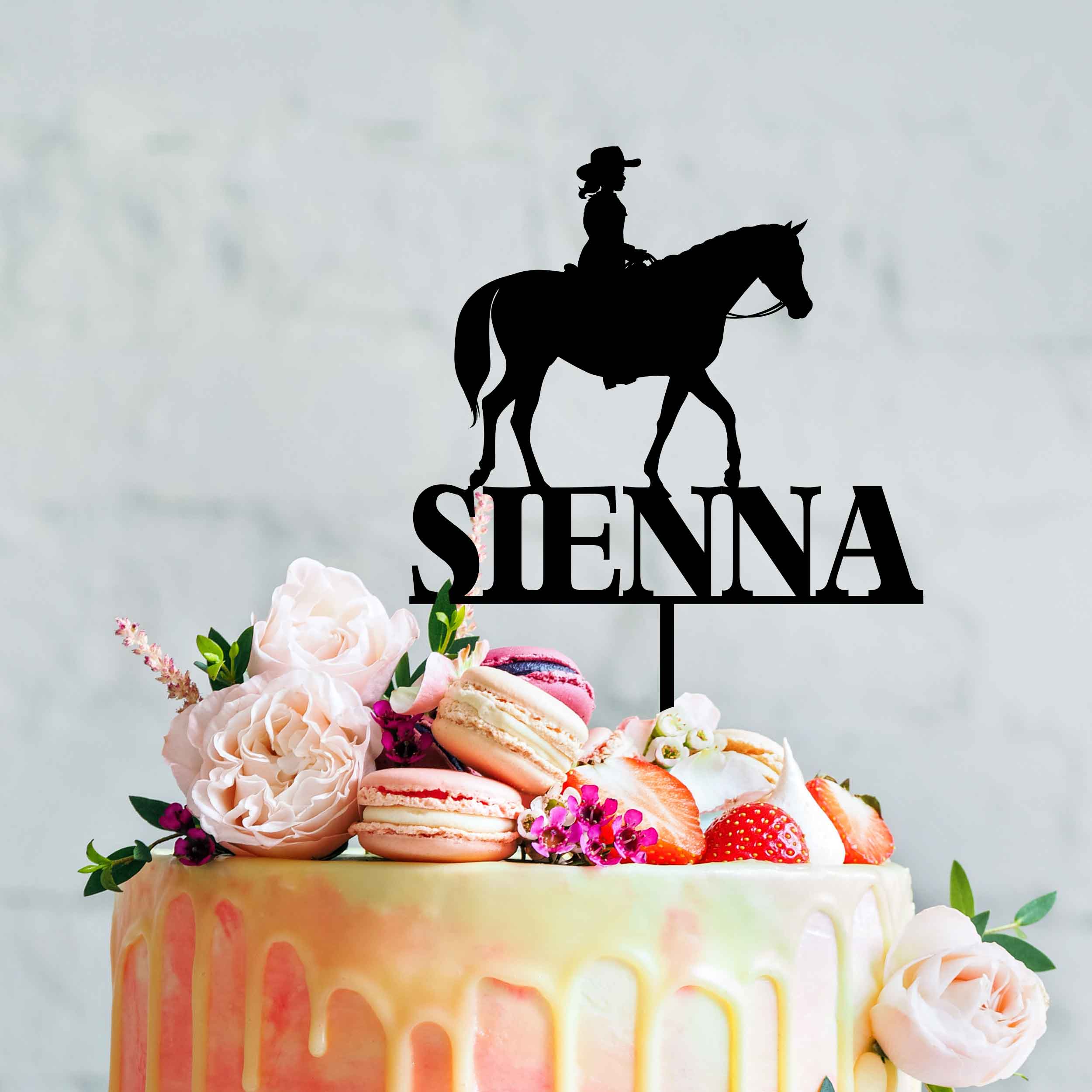 Horse Birthday Cake | Gloverly Cupcakes