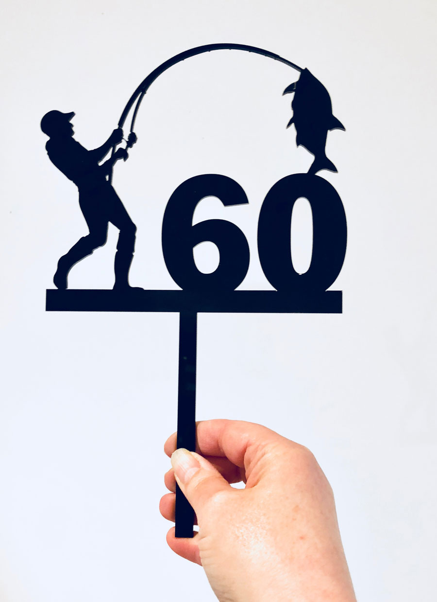 Fishing Cake Topper