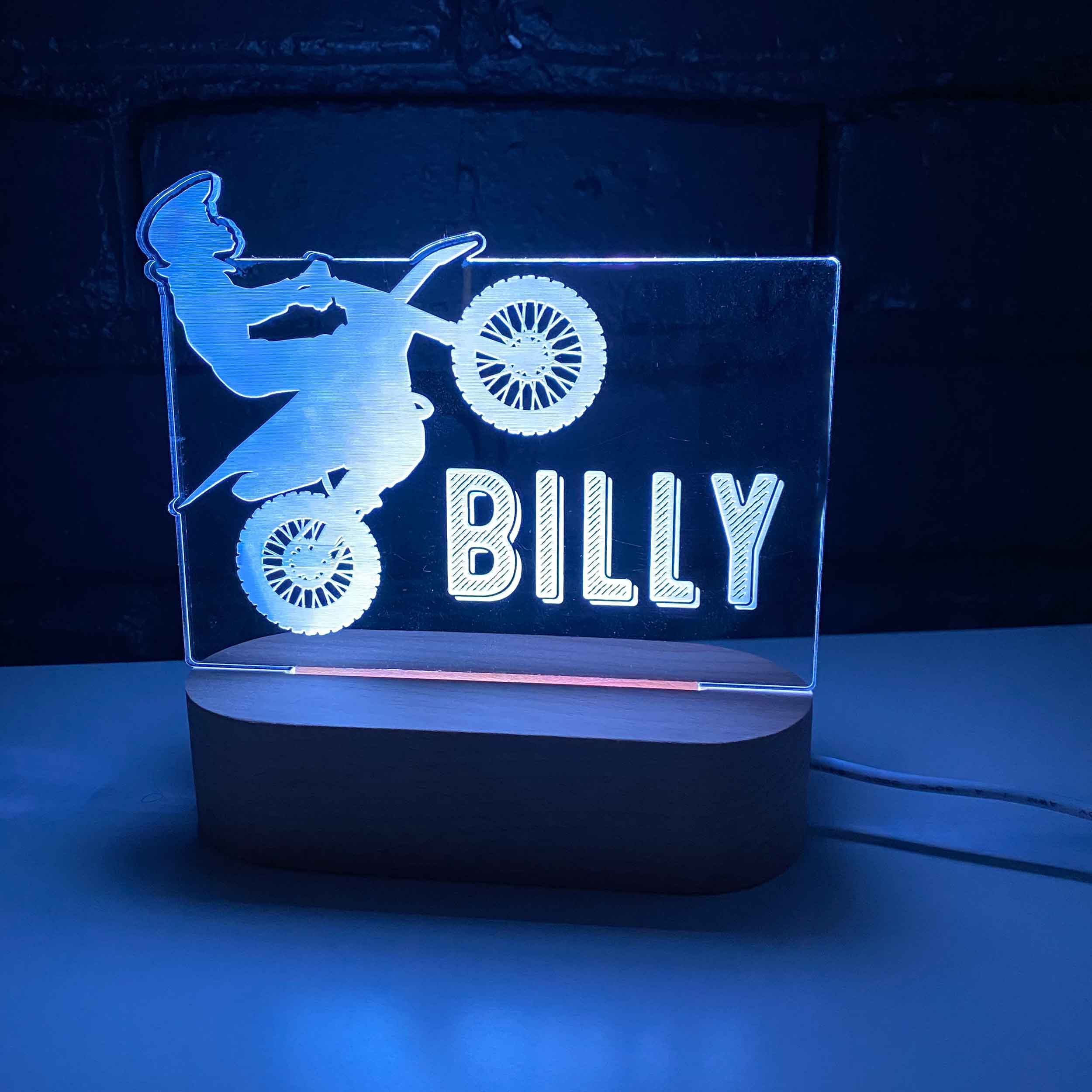 Customizable Motocross Lamp 