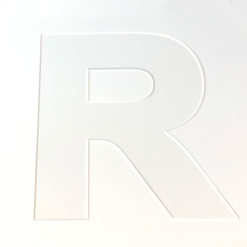 Letter R Cookie Cake Template - Large Letter R Acrylic Laser Cut Letter ...