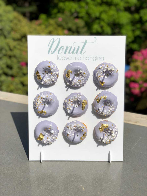 Donut Wall Stand - Donut Leave Me Hanging (29645): retailer-supplied image