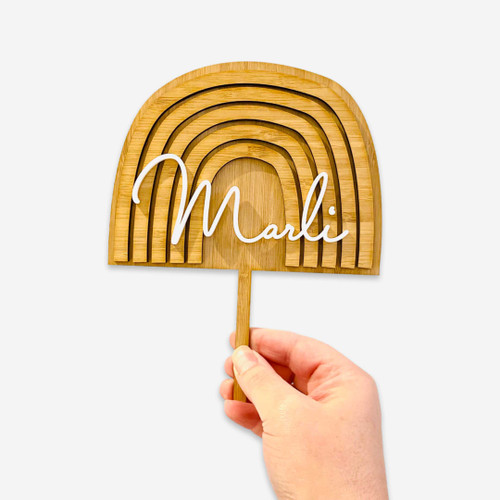 Boho Rainbow Birthday Cake Topper Australia Boho Rainbow Birthday