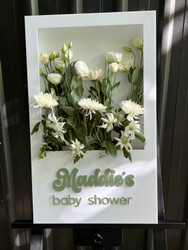 Floral Elegance Flower Box Sign – Tailor-Made for Bridal Showers